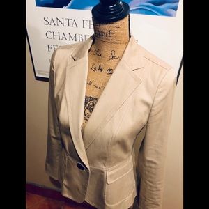 Talbots Cotton safari Blazer